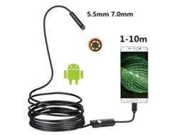 rm Endoscópio De 7 Mm Com 6 Leds, Câmera De Inspeção À Prova D'água, 1,5 M