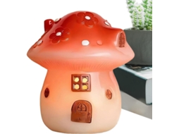 Luz noturna em formato Cogumelo, suave e criativa, ideal para leitura e