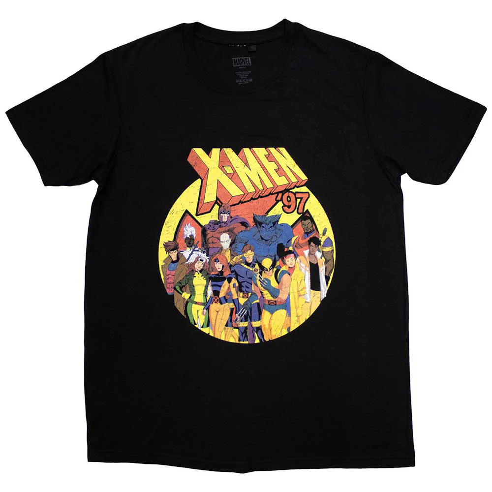 Rockinstone Marvel Comics X-men '97 Assemble Circle T-shirt（xl）