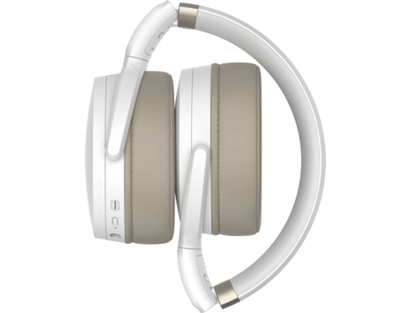 Auscultadores Bluetooth SENNHEISER HD 450 BTNC (On Ear - Microfone - Branco)