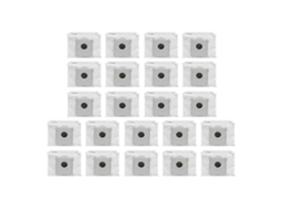 Conjunto De 22 Sacos Para Aspirador De Pó Ecovacs Deebot X8 Pro Omni / T50 Pro Omni / T50 Max Pro / Yeedi S1 4 - Acessórios Para Aspirador De Pó