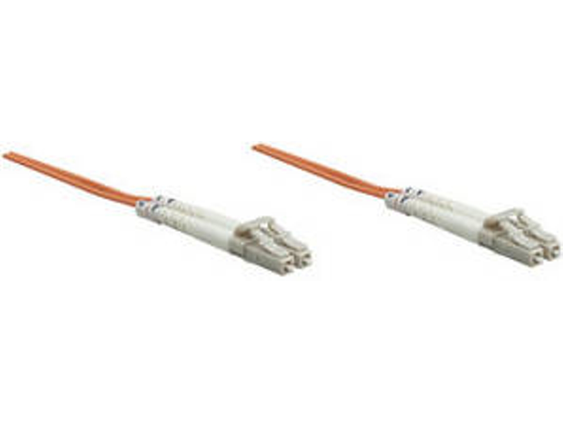 Cabo Fibra Ótica INTELLINET (LC - 5 m - Laranja)