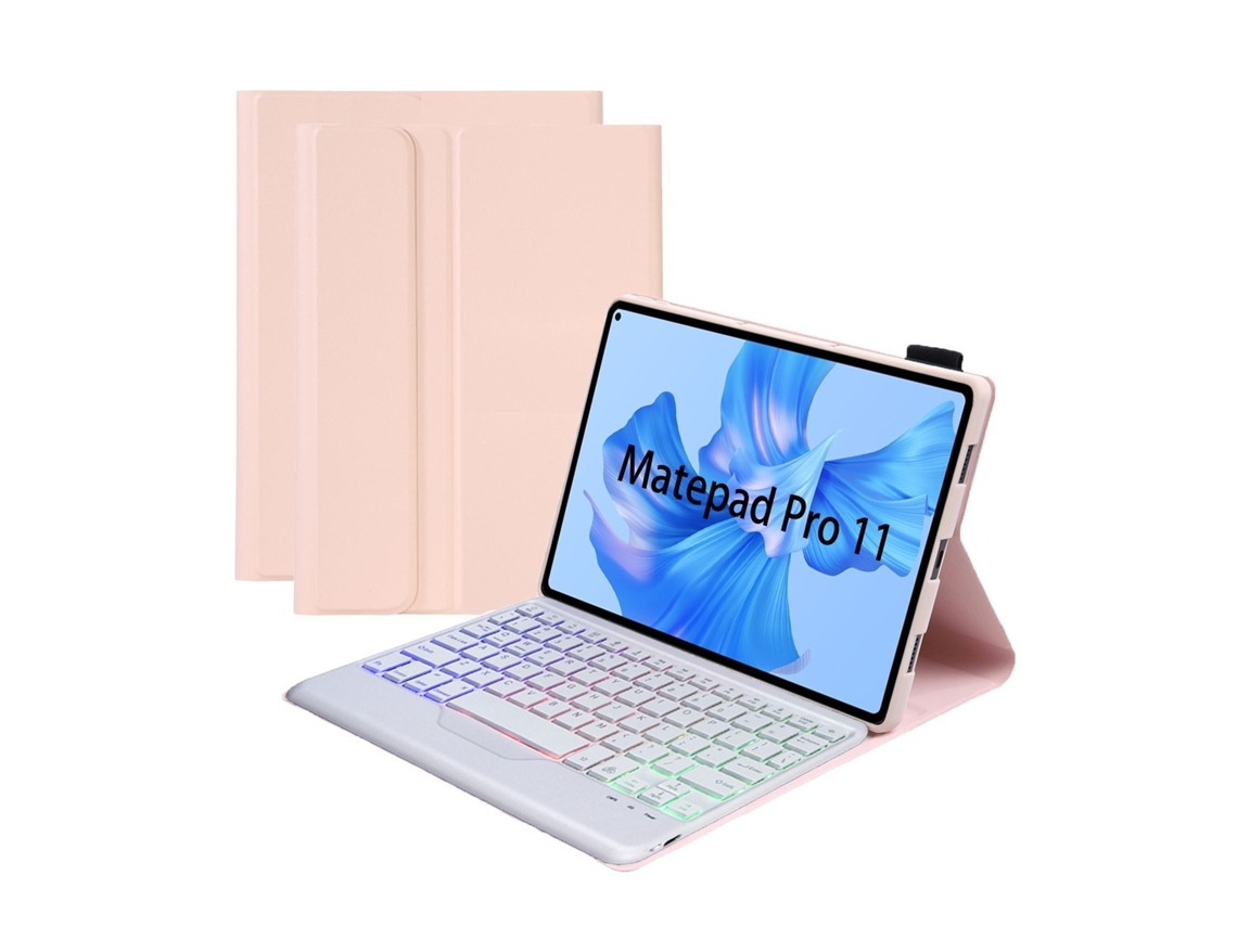 Lurelia Capa Com Teclado Bluetooth Para Honor C5 10.4 Retroiluminação Gradiente