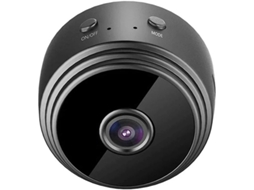 Minicâmera Bestvite A9 4K 2,4 GHz Wi-Fi com visão noturna, interna/externa, infravermelho