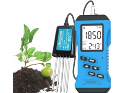 Analisador De Solo Digital 7em 1 Para Npk, Ph, Umidade, Ce E Temperatura Medidor Fertilidade Alta Precisão