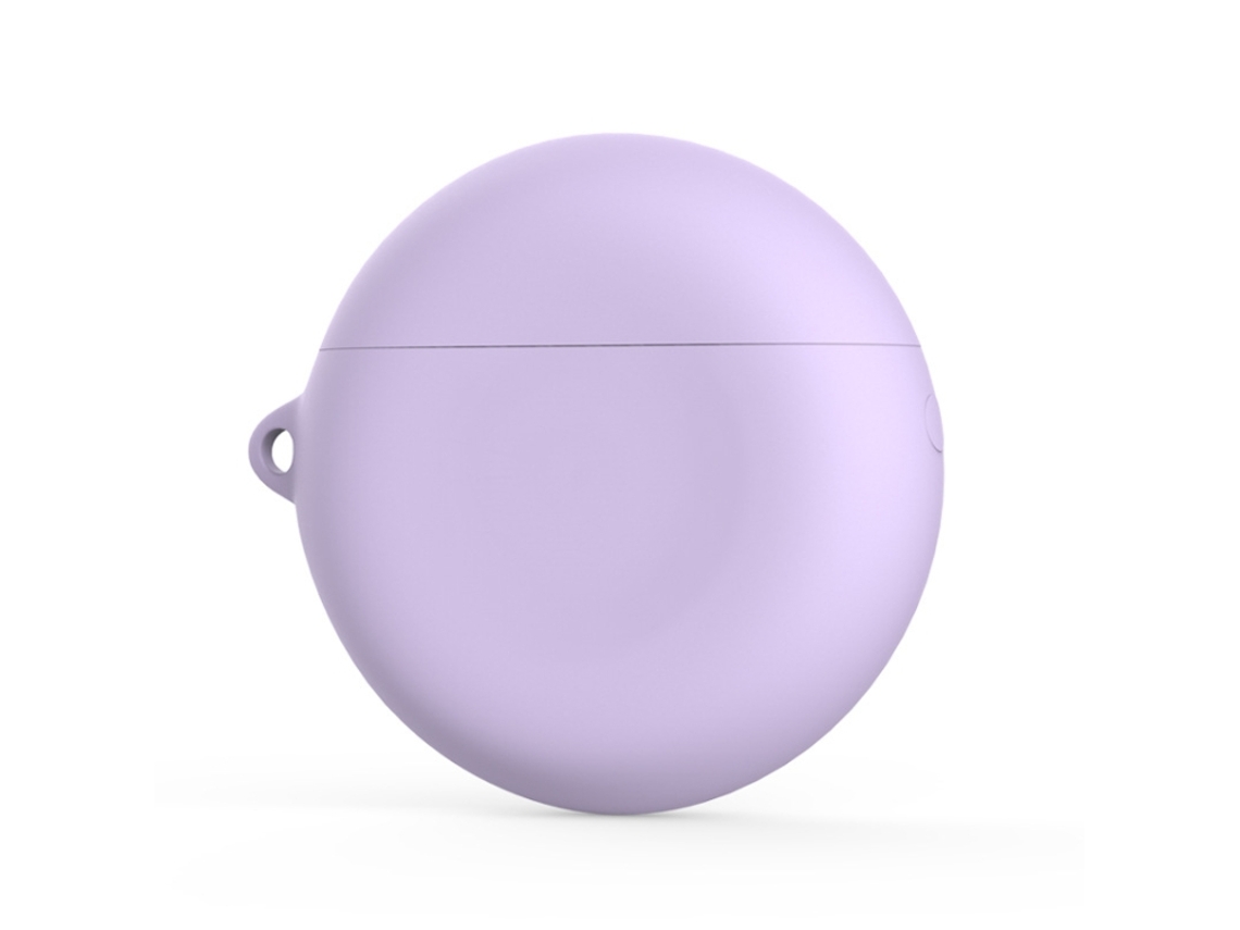 Conjunto 5 Capas Silicone Halinuia Roxo Modelo F3 (compatível Huawei Freebuds 3, Silicone Roxo Monocromático)