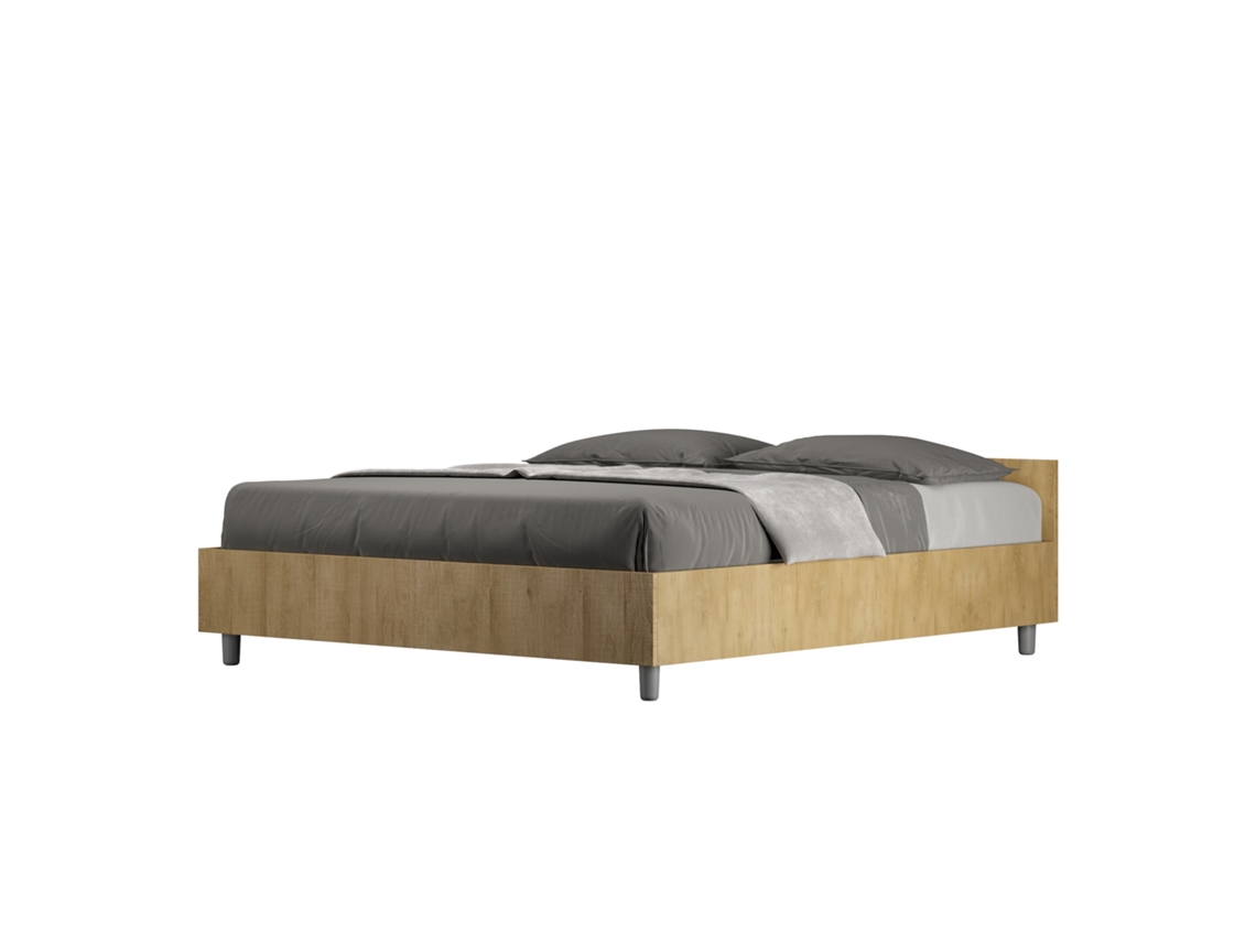 Estrado Nuamo ITYHOME Castanho (220x50x55cm)