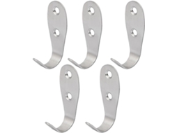 Cabide de Parede para Toalha, Casaco e Cachecol, 5 Peças CHABERLU ( C1870e58f491172c076cb50d38b4f96c)