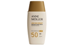 Protetor solar antienvelhecimento e antimanchas FPS 50 ANNE MÖLLER 50 ml
