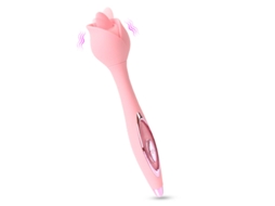Vibrador De Massagem Para Lamber A Lngua De Silicone De 12 Frequncias Para Mulheres (rosa) Yizhood
