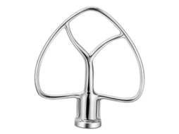 Batedor plano de aço inoxidável para Kitchen Aid 4,5 Qt 5 Qt Acessórios para batedeira de suporte inclinado para cozinha Sygo