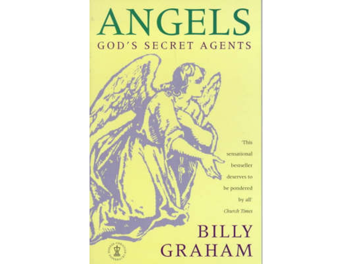 Livro Angels de Billy Graham (Inglês)