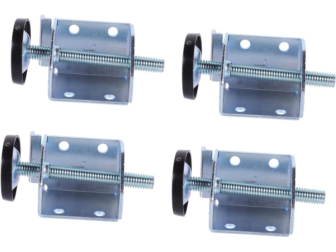 Conjunto De 4 Niveladores Pés Armário Ajustáveis, Resistentes, Para Móveis, Ideais Para Superfícies Irregulares