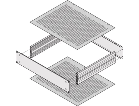 Cover Plate 400d Perf. Schroff (30860513)