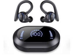 Auriculares Sem Fios Bluetooth Microfone Para Chamadas Display Led/lcd Lurelia