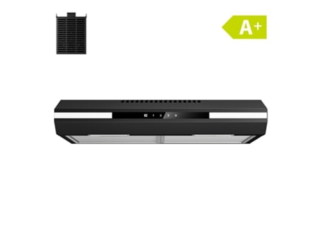 Exaustor De Armário Ciarra 60cm 320m³/h Recirculação Com Filtros De Carvão Sensortouch Preto Awb6921 (2 Peças)