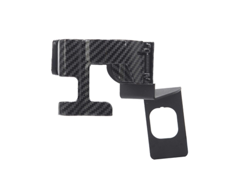 Suporte Multifuncional Para Celular Com Textura De Fibra De Carbono Para Jeep Wrangler Jl
