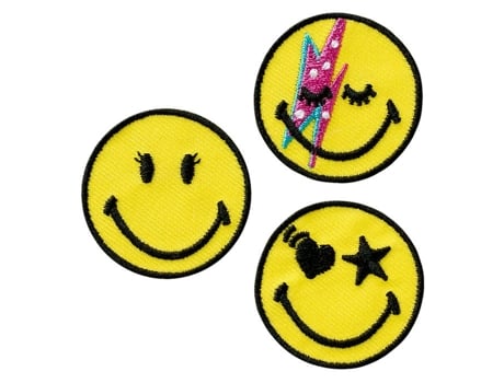 Ecusson Smiley Rock X3 16202 Mono Quick