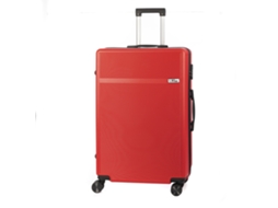 Mala De Grande Volume Trolley Rígida Ultraleve, De Abs De Alta Resistência. Fechadura Numérica E 4 Rodas Duplas Removíveis E Giratórias 360°. Dam