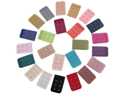 Extensor De Sostén Para Mujer Elástico 2 Ganchos 3 Filas Ajustable Confortable