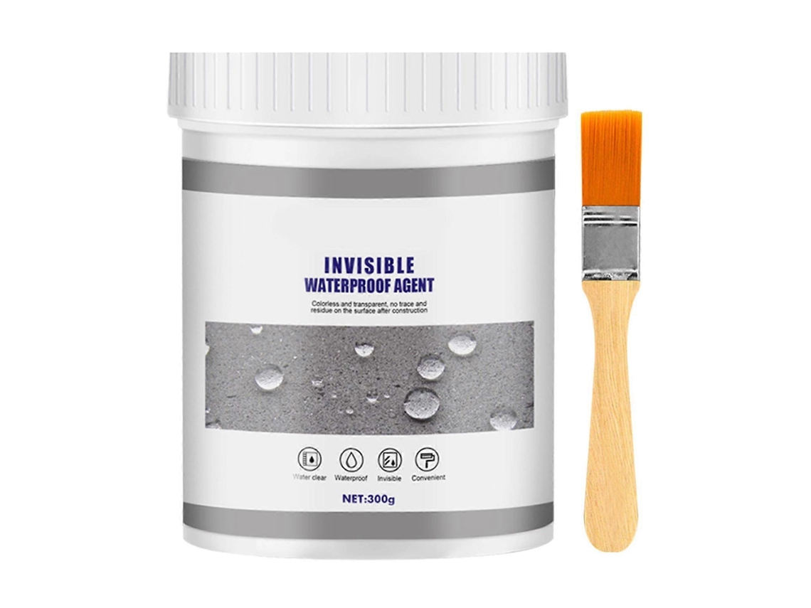 Agente Impermeabilizante Transparente Anti Vazamento Selante Invisível Para Azulejos E Cimento 300g