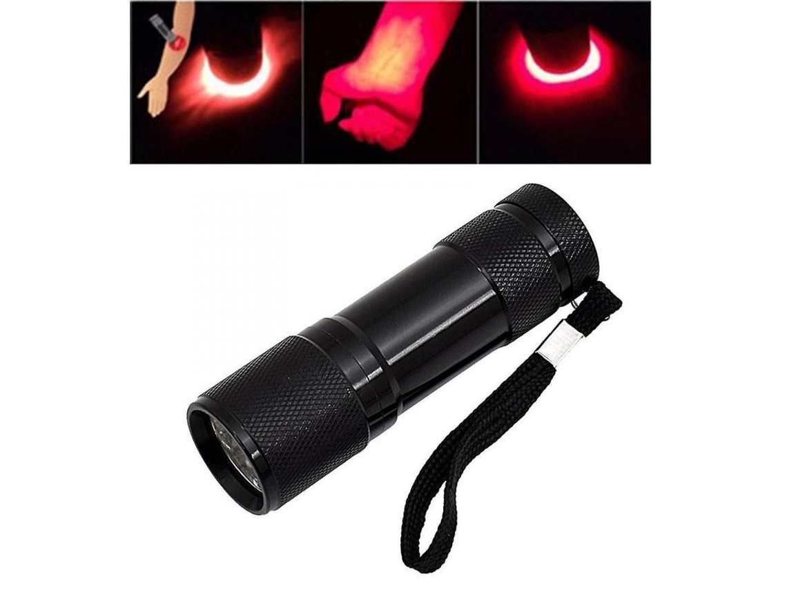 Lanterna Led De Luz Vermelha 670nm Contra A Degeneração Visual Antiderrapante Impermeável