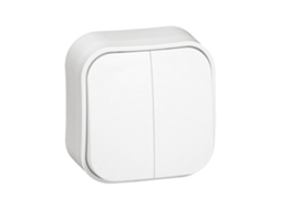 Conmutador Doble Blanco Ip21 LEGRAND Ref: 782406