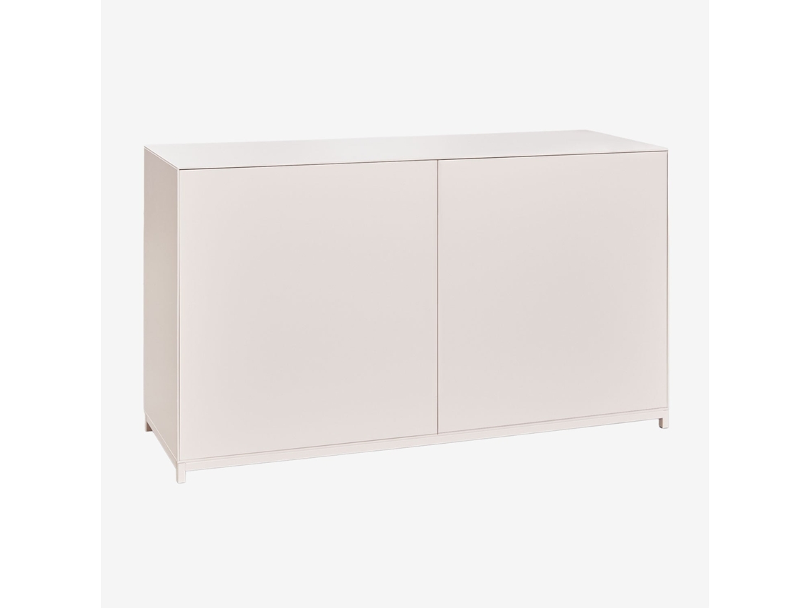 Sklum Aparador Em Mdf Kivora Mdf Álamo Gardénia Branco          120 Cm