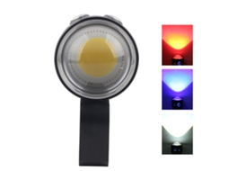 2026 lanterna Led Impermeável Qx3 400lm Cob Luz de Relleno para Mergulho 100m Fotografia Vídeo Tocha