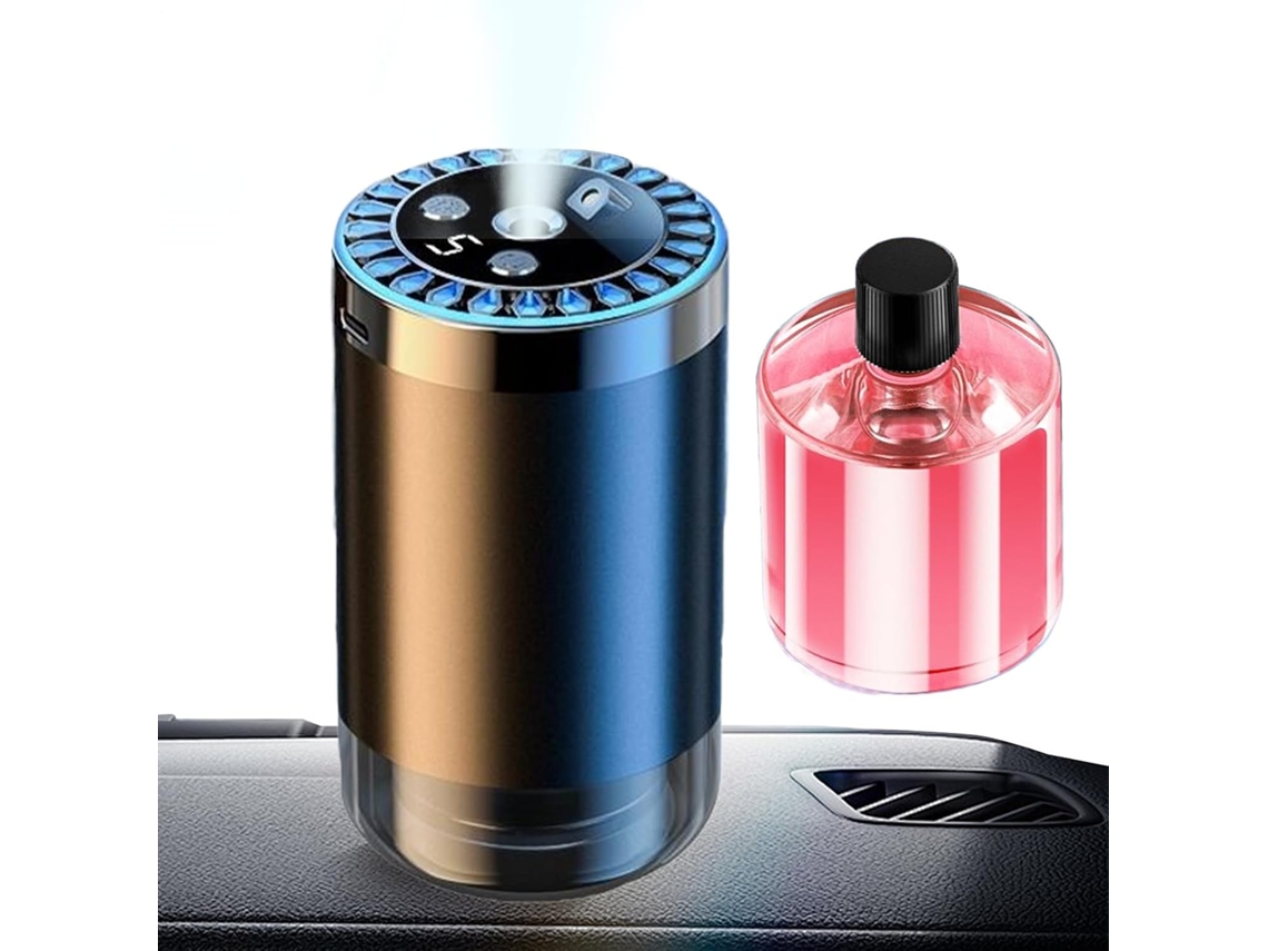 Aromatizador De Ar Inteligente Para Carro Difusor Aromas Com Projeção Céu Estrelado Liga/desliga