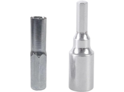 Conjunto Profissional De Adaptadores Sextavados 4 Mm A 6,35 Mm,