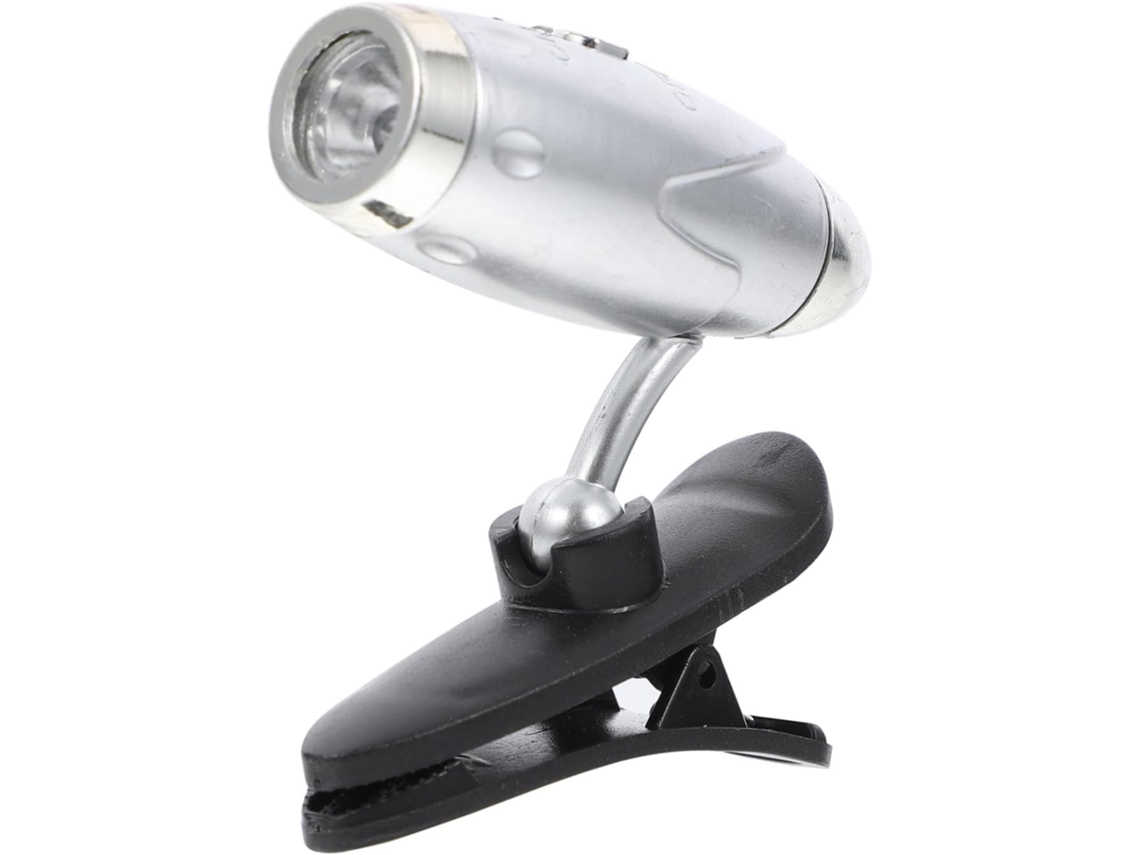Mini Luminária De Leitura Led Com Clipe Jojofuny, Luz Suave Para Leitura Noturna, Fácil De Transportar, Troca De Bateria