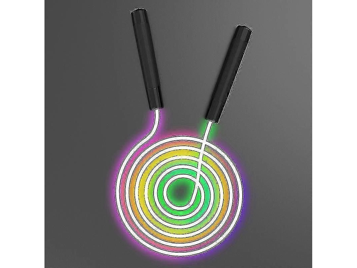 Corda De Pular Luminosa Ajustável De 2,8m