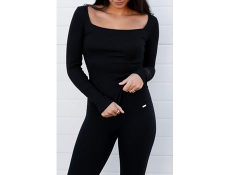 T-shirt De Mulher Believe Athletics Square Preto (2xl)