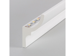 Moldura Corniça 2m Para Fita Led Arcos 71 Branco