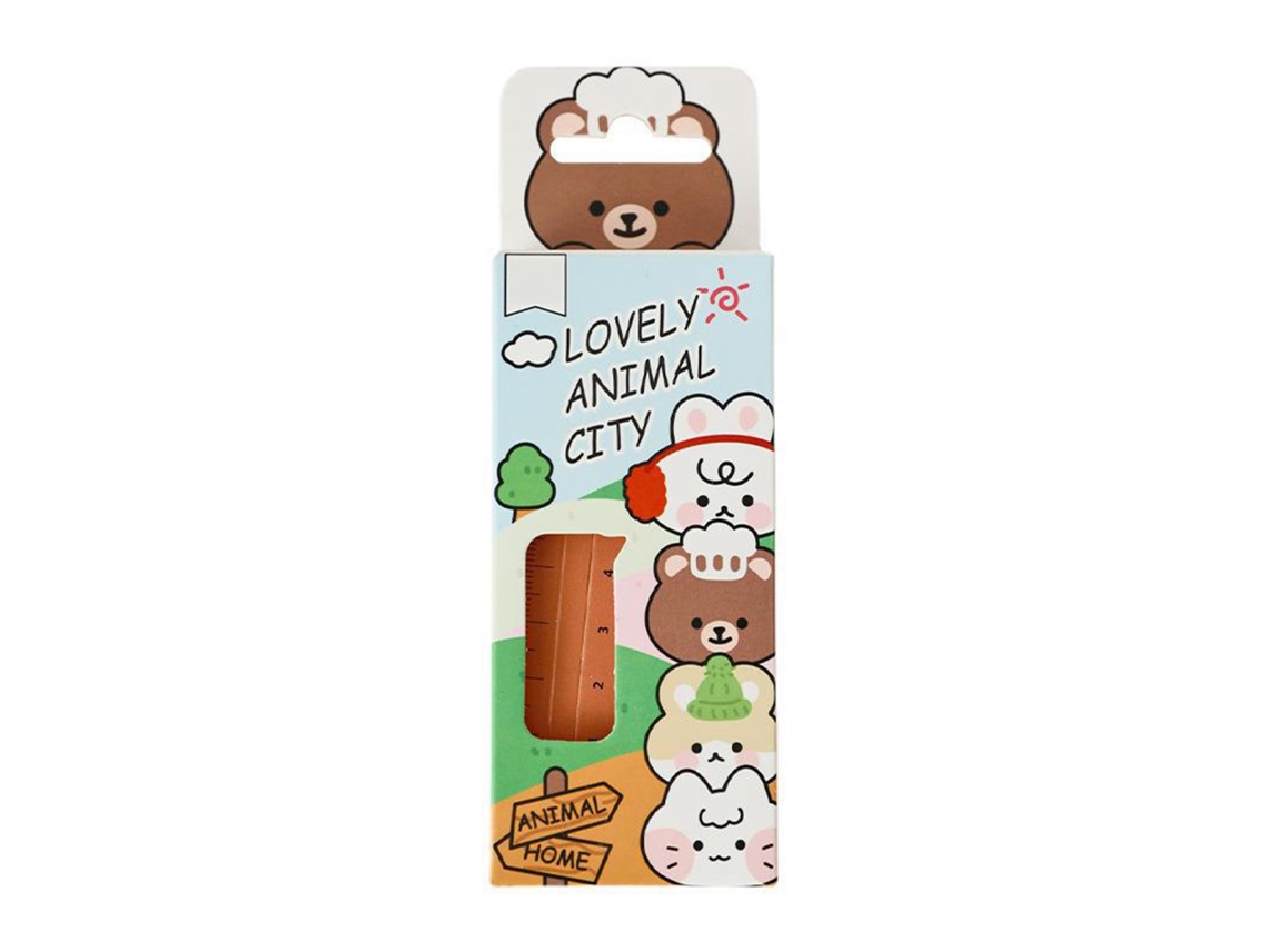30 Marcadores De Régua Com Design De Animais De Desenhos Animados, Ideais Para Fazer Mensagens Personalizadas, Resumos E Papéis.