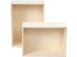 Caixa CREATIV COMPANY 56160 (Castanho - 19.5x12.5x27cm - Retangular)