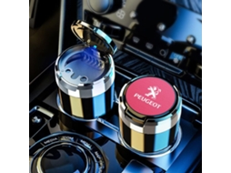 Cinzeiro Para Carro Peugeot 4008 408 5008 208 208l E2008, Multifuncional Removível Com Tampa E Acessórios De