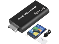 Conversor Ps2 para Hdmi com Saída de Áudio de 3 5 Mm para Monitor Hdtv Hdmi VENISYMLIS