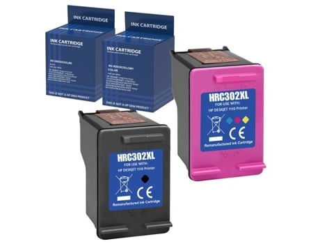 Cartucho De Tinta Substituição Hp 302xl Preto Cor Compatível Deskjet 1110 2100 3630 3635 Envy 4510 4520 Officejet 3800 4650 5200 Phonillico