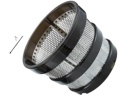 Filtro Malha Com Grandes Orifícios Para Suco, Compatível Com Hurom, Peças Hu 19sgm Hh Sbf11, Filtros Suco