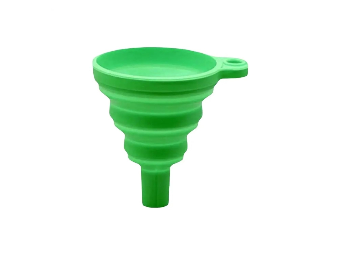Funil Abs, Funil Universal Expansível De Silicone Dobrável Para Motor Carro, Multicolorido Para Limpeza De Fluidos