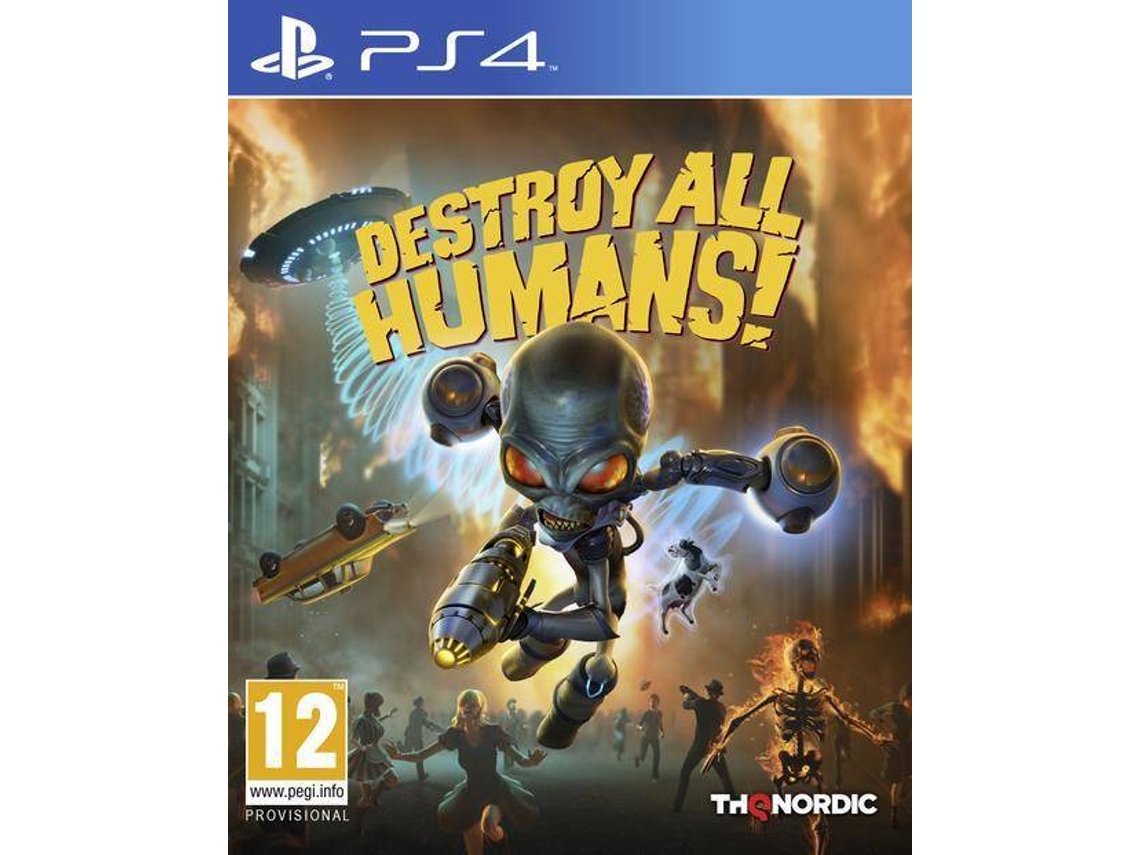 Jogo PS4 Destroy All Humans!