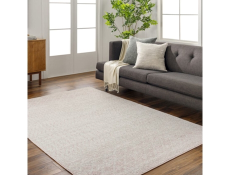 Tapete LIVABLISS Escandinavo Boho Rosa/Cinza 160x230