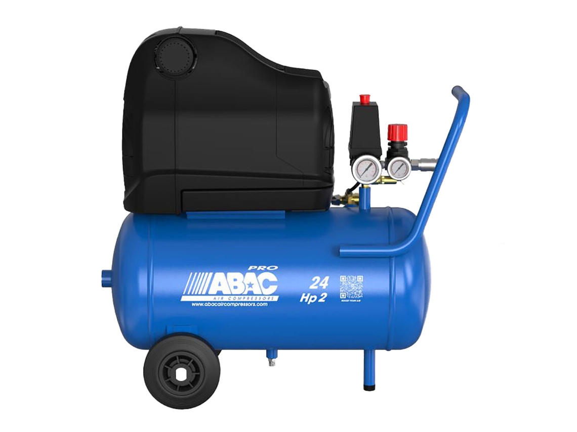 Compressor de Ar ABAC Pole Position Oss 20P 1129741053 10 Bar 25 L