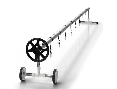 Obturador de enrolar para piscina Retrator móvel para obturador de piscina com filme solar