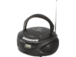 Rádio METRONIC 477124 (Preto - Digital - FM - Pilhas e Corrente)