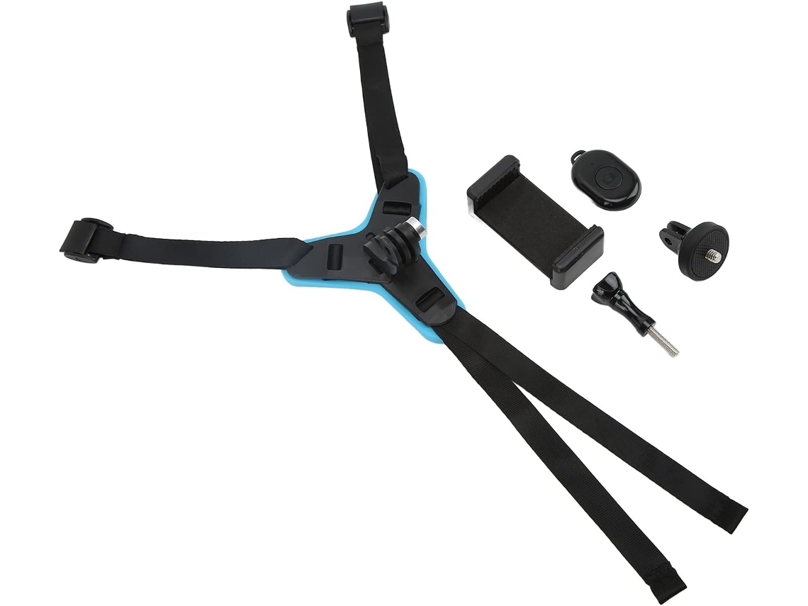 Suporte Para Capacete De Motocicleta Brrnoo Com Celular, Suporte Frontal Para Queixo, Suporte Leve Para Capacete De