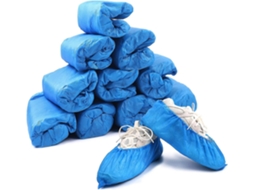 Rebe-cubrezapatos Desechables Antideslizantes, 100 Pares De Plástico Grueso Impermeable, Para Hogar, Hotel, Laboratorio Y Más