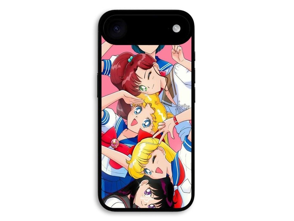 Capa Para Iphone 17 Com Personagens De Sailor Moon